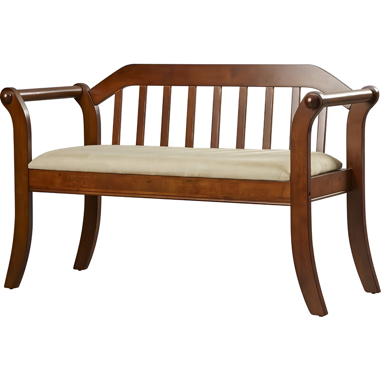 Modern Wooden 2 Seat Sofa