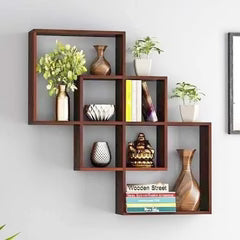 Wall shelves