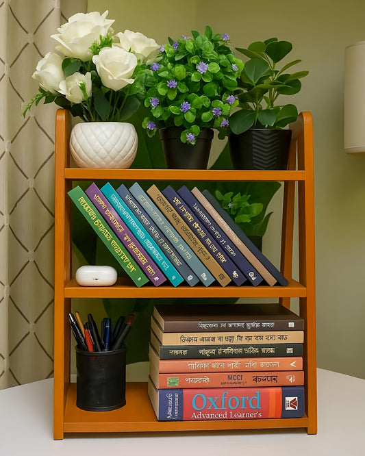 Wooden modern kitchen organizer