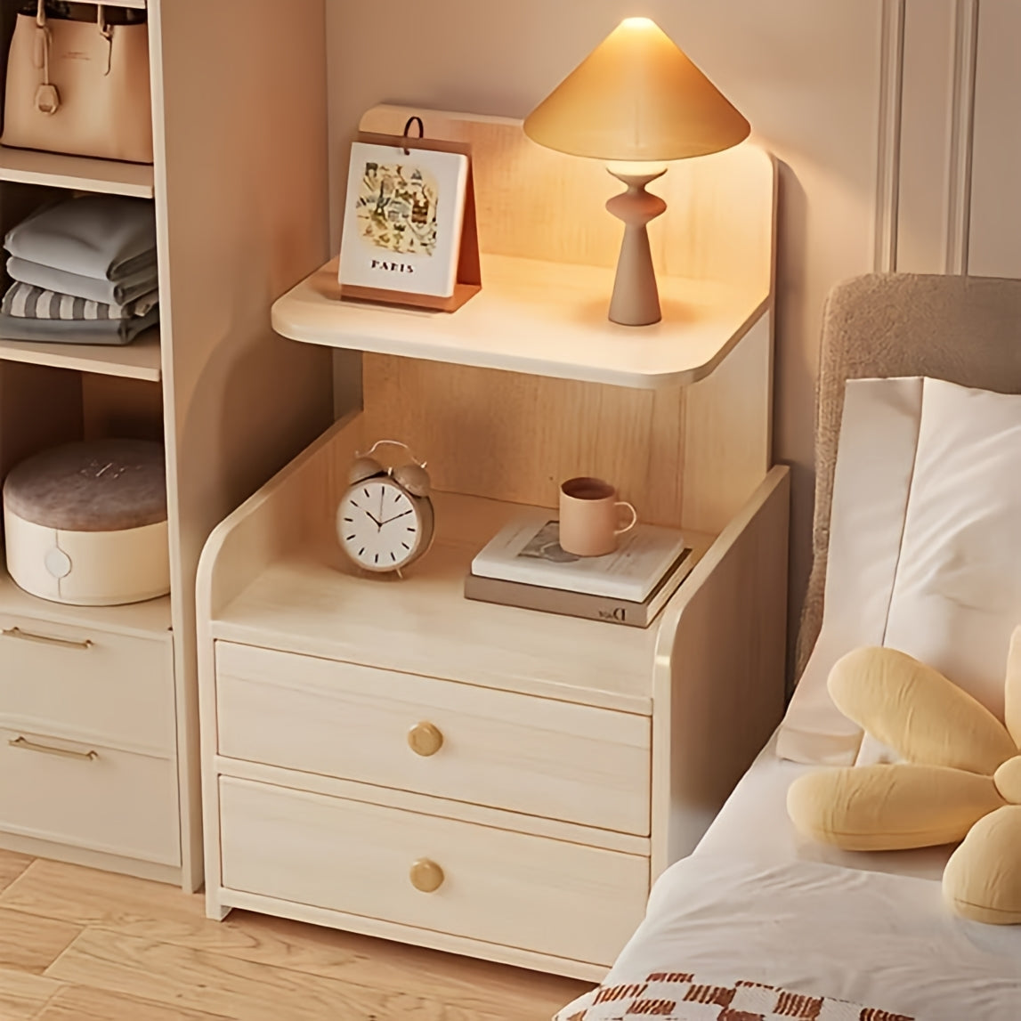Wooden Stylish Bedside Table For Your sweet Home