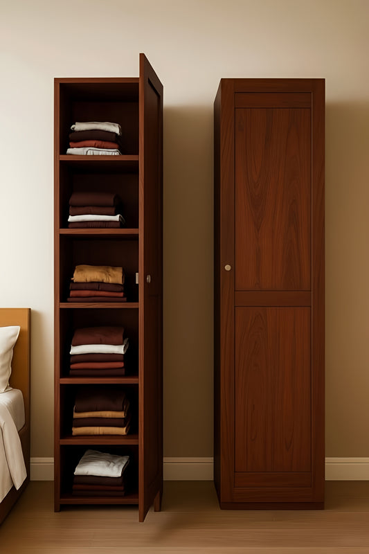 Minimalist Single Door Almira | Wardrobe
