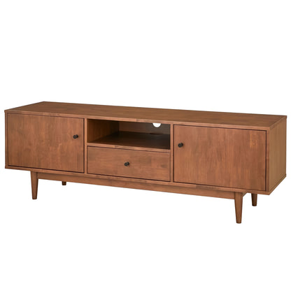 Wooden Tv Stand with Cabinet