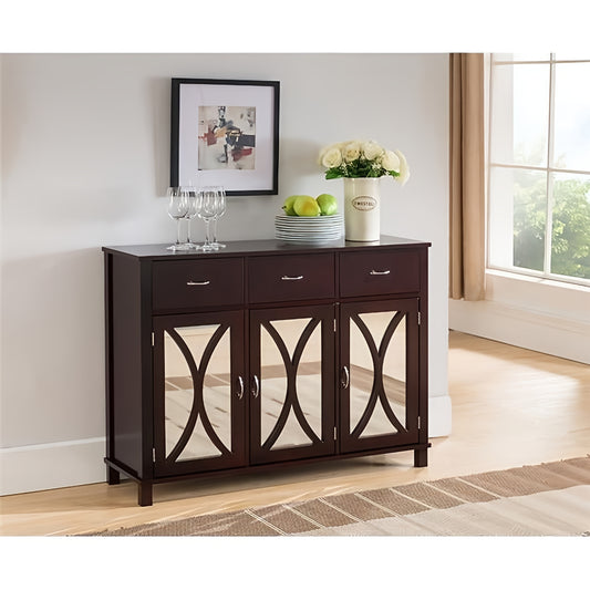 Wooden Shoe Cabinet with 3 Drawers 3 -Tier Wooden Shoe Storage Cabinet