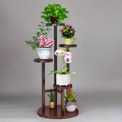 Wooden Flower Plant Stand for Living Room/ Office