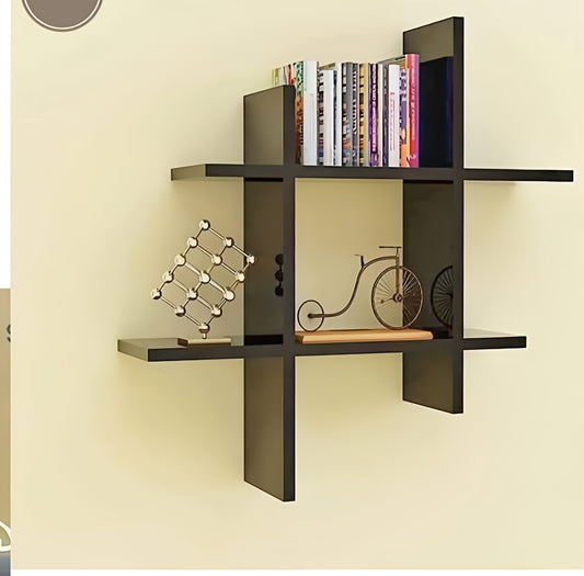 Unique Wooden wall shelf